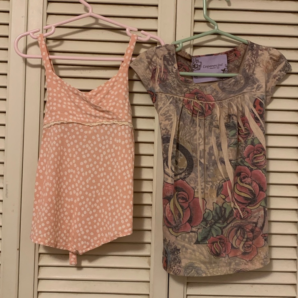 Lot Girls Tops Size 3/4